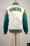 Green & White Varsity Jacket