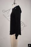 Black Hooded Sweatshirt