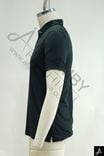 Men's Black Quick‑Dry Breathable Short‑Sleeve Performance Polo Shirt