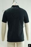 Men's Black Quick‑Dry Breathable Short‑Sleeve Performance Polo Shirt