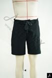 Men's Black Casual Drawstring Walk Shorts