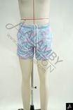 Men's Printed Beach Shorts, Elastic Waist Quick Dry Swim Trunks