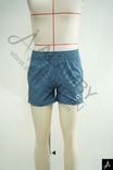 Men's Dark Blue Casual Chino Shorts, Classic Solid Color Summer Shorts