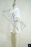 Men's 100% Cotton Short Sleeve Polo Shirt, White