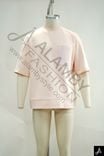 Men's 100% Cotton Crew Neck Short Sleeve T-Shirt, Light Pink