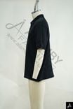 Men's 100% Cotton Short Sleeve Pique Polo Shirt, Black