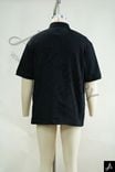 Men's 100% Cotton Short Sleeve Pique Polo Shirt, Black