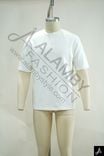 Men's 100% Cotton Crew Neck Short Sleeve T-Shirt, White
