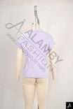 V‑Neck Flutter Short Sleeve Blouse