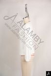 Off‑White Crew Neck Long‑Sleeve Knit Sweater