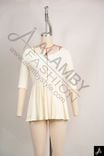 Women's V‑Neck Short Sleeve Flared Dress
