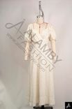 Women's Square Neck Long Sleeve Maxi Dress