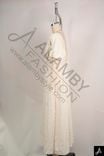 Women's Square Neck Long Sleeve Maxi Dress