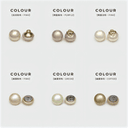 Round pearl shirt buttons