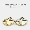 irregular button