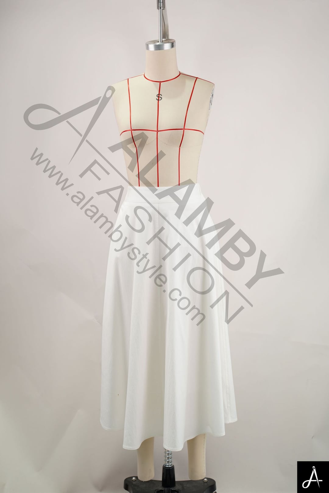 Women High‑Waist Solid Maxi Skirt