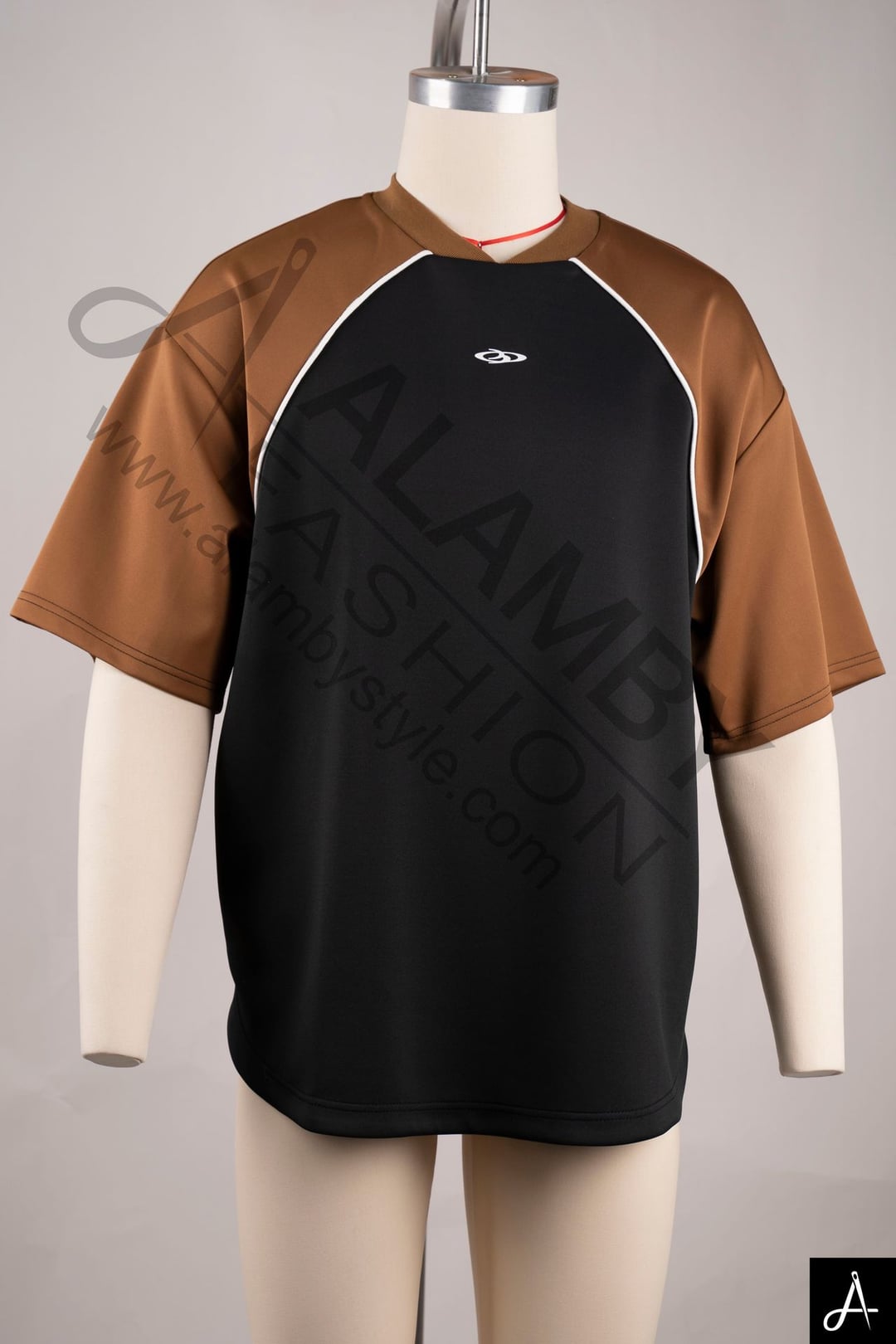 Color Block Raglan Sleeve Casual Short Sleeve T-shirt