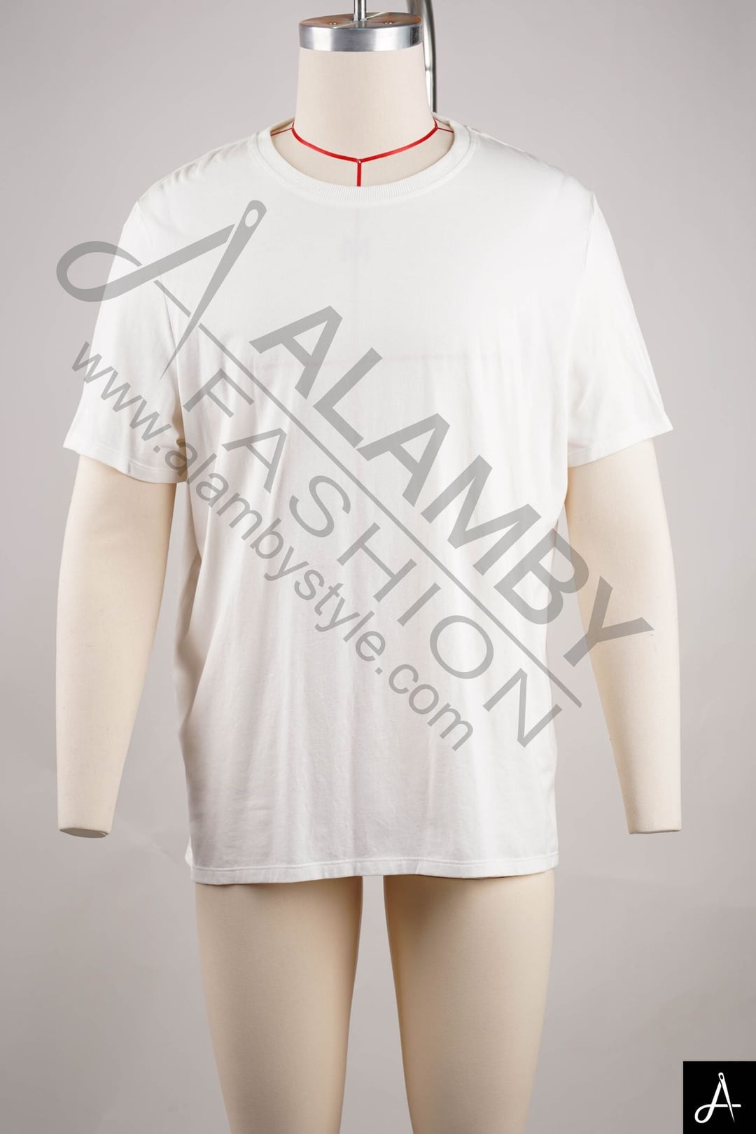 Plain White Crew Neck Basic Streetwear T-shirt
