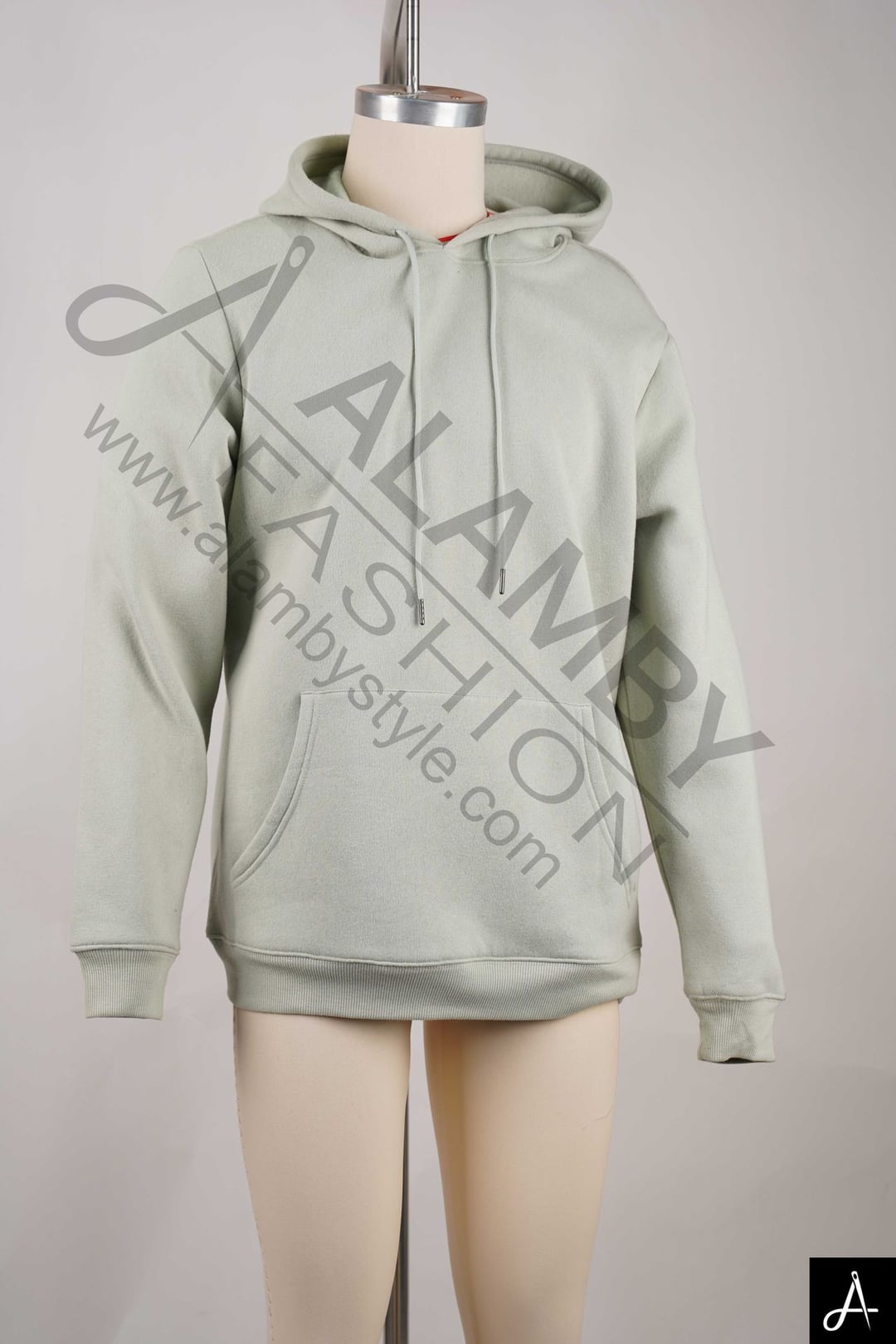 Light Sage Green Pullover Hoodie