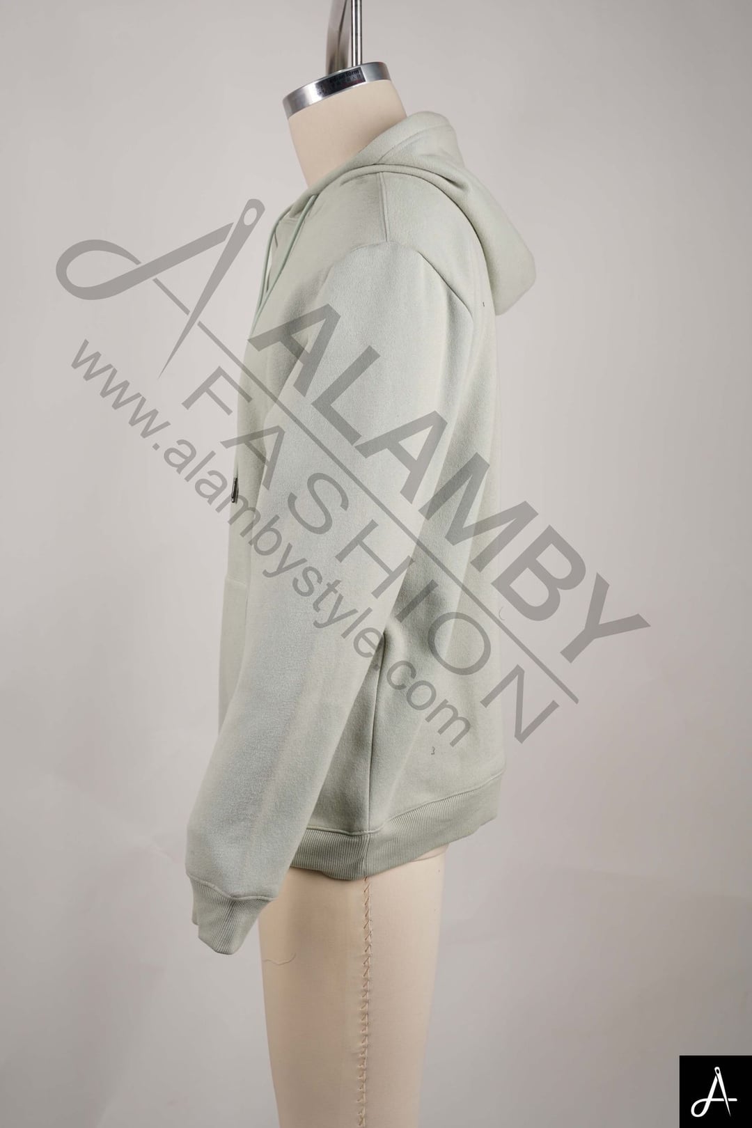 Light Sage Green Pullover Hoodie