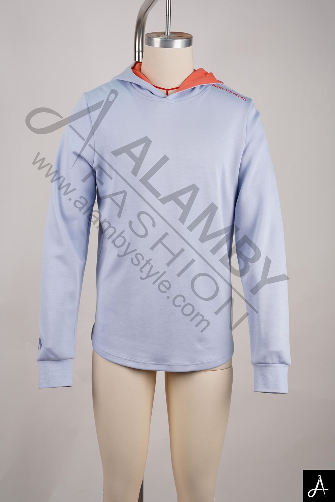 Contrast Collar Crewneck Sweatshirt
