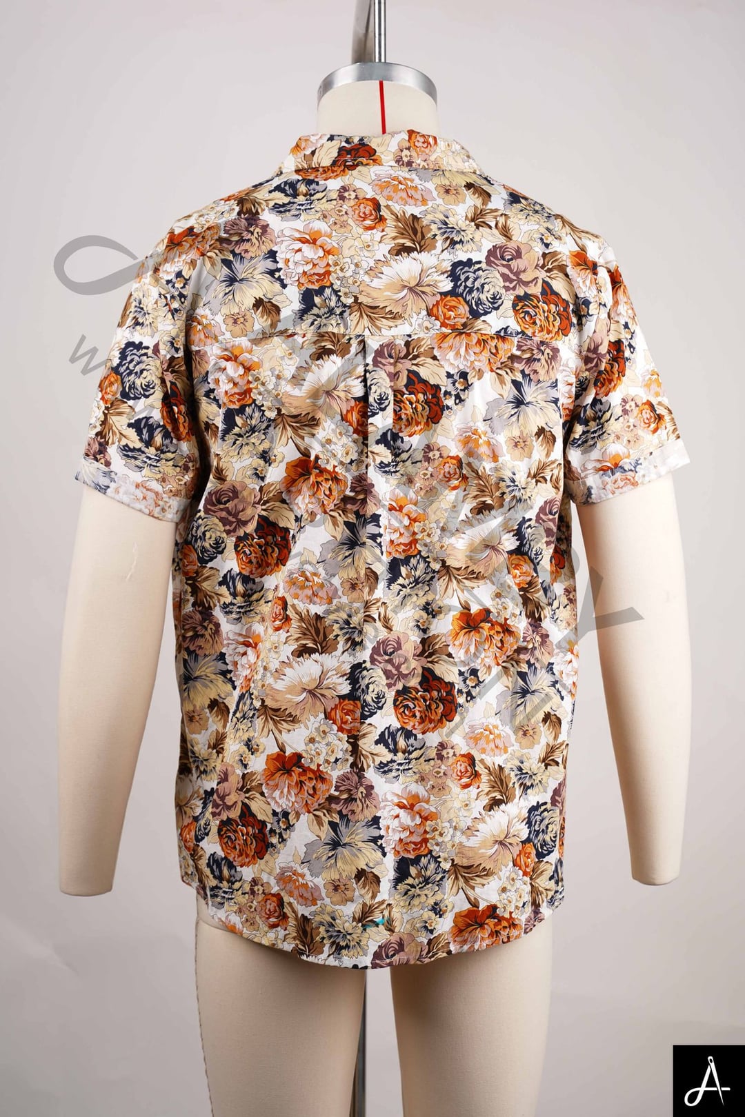 Floral Printed Short Sleeve Shirt