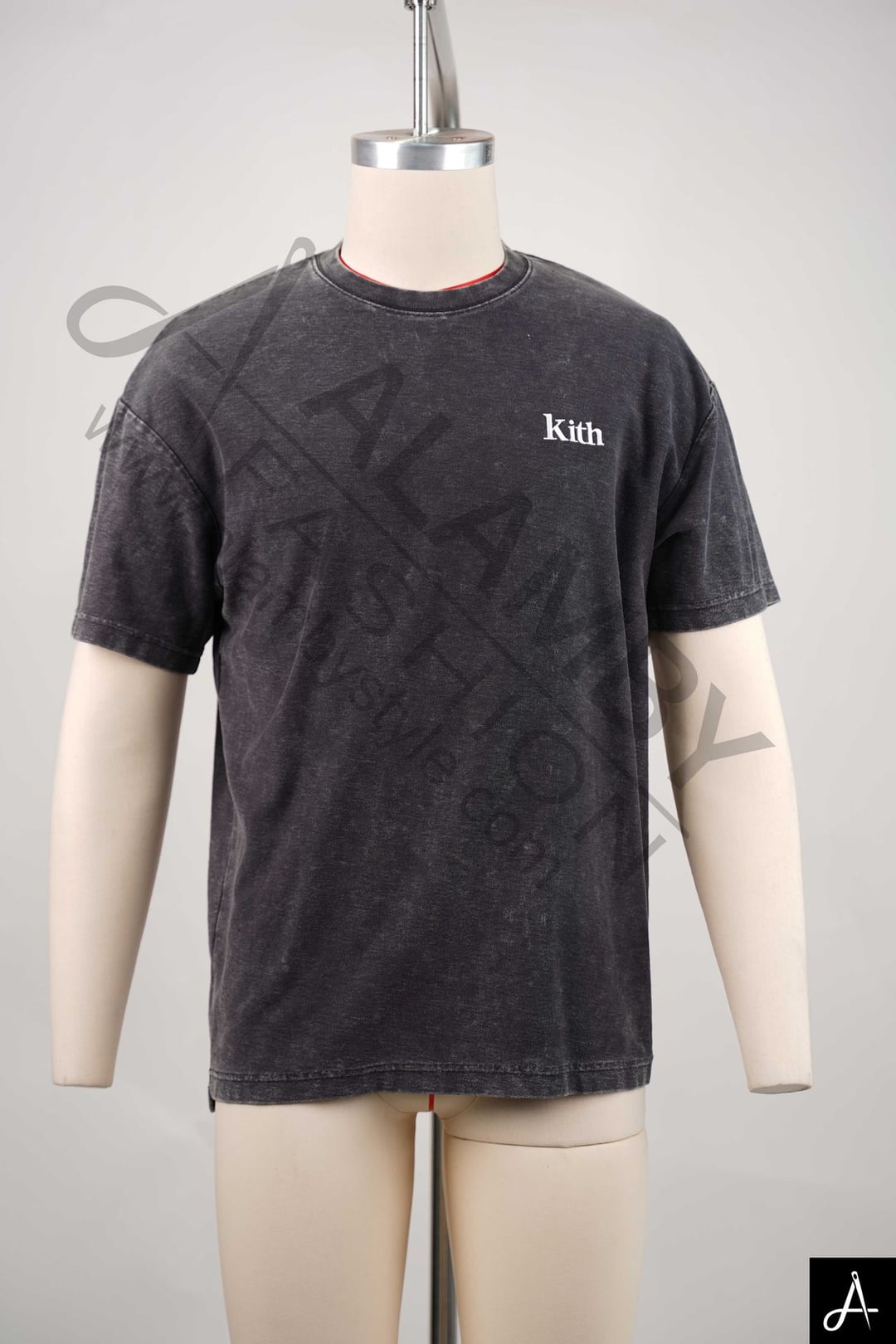 Black Short Sleeve Crew Neck T-Shirt with Chest Logo