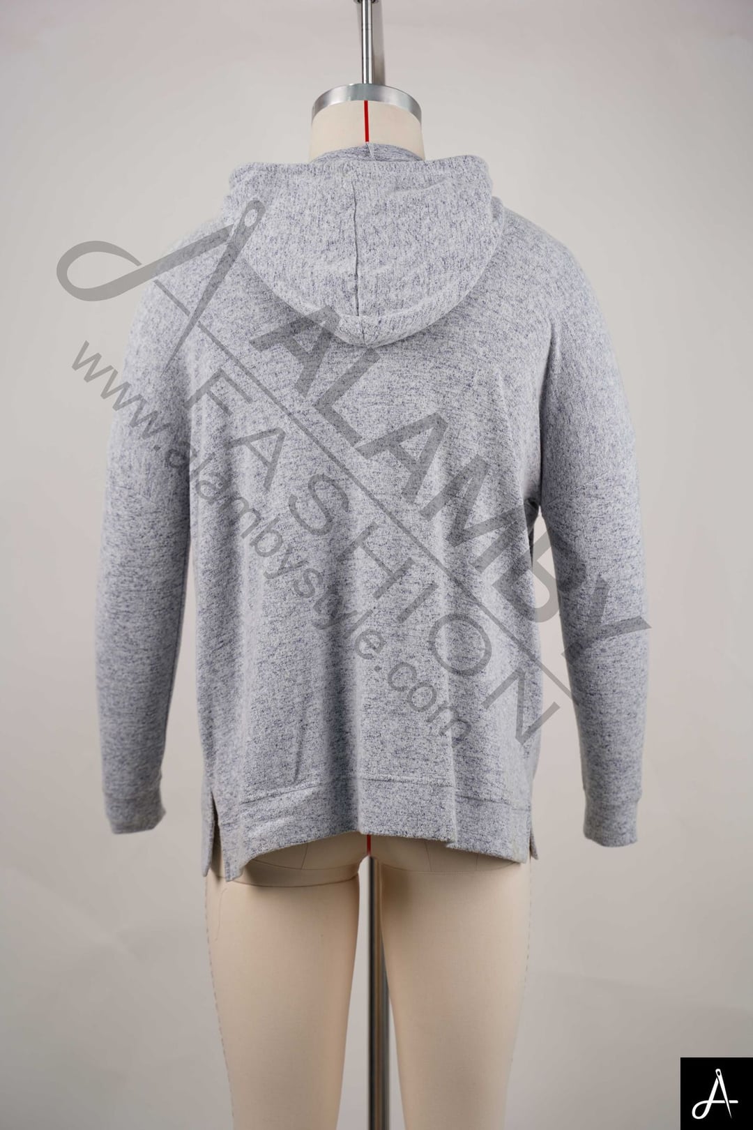 Light Grey Pullover Hoodie