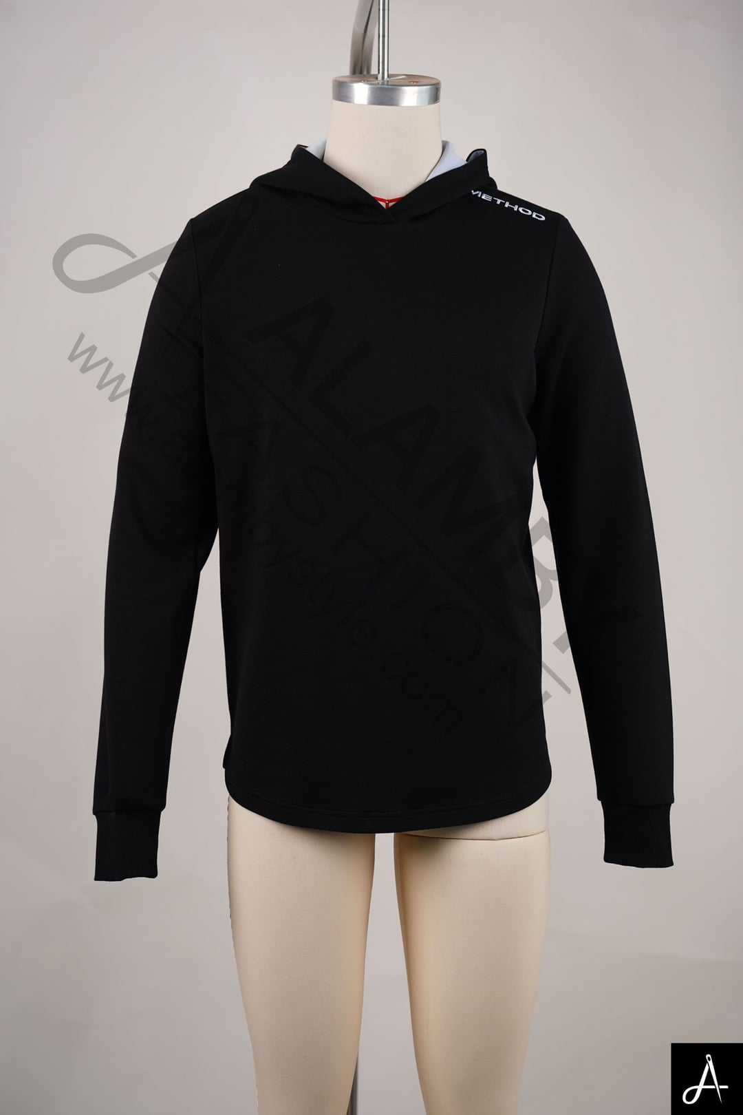 Black Hooded Sweatshirt