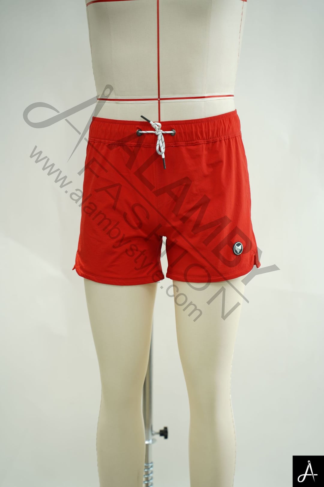 Men's Red Casual Swim & Beach Shorts