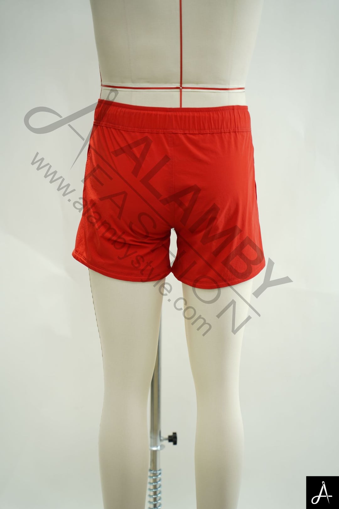 Men's Red Casual Swim & Beach Shorts