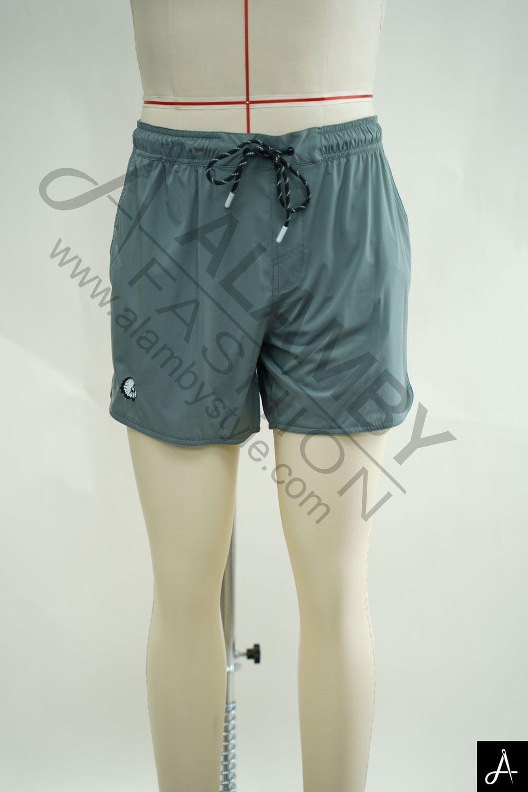 Men's Grey Casual Quick-Dry Walk Shorts