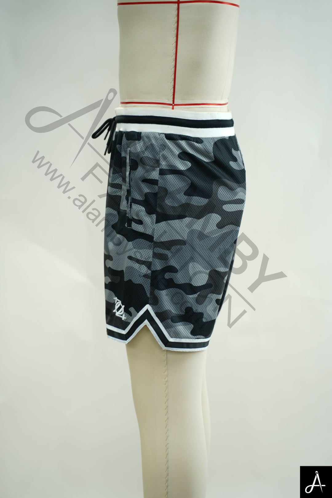 Men's Camouflage Print Athletic Shorts, Elastic Waist Casual Sport Shorts