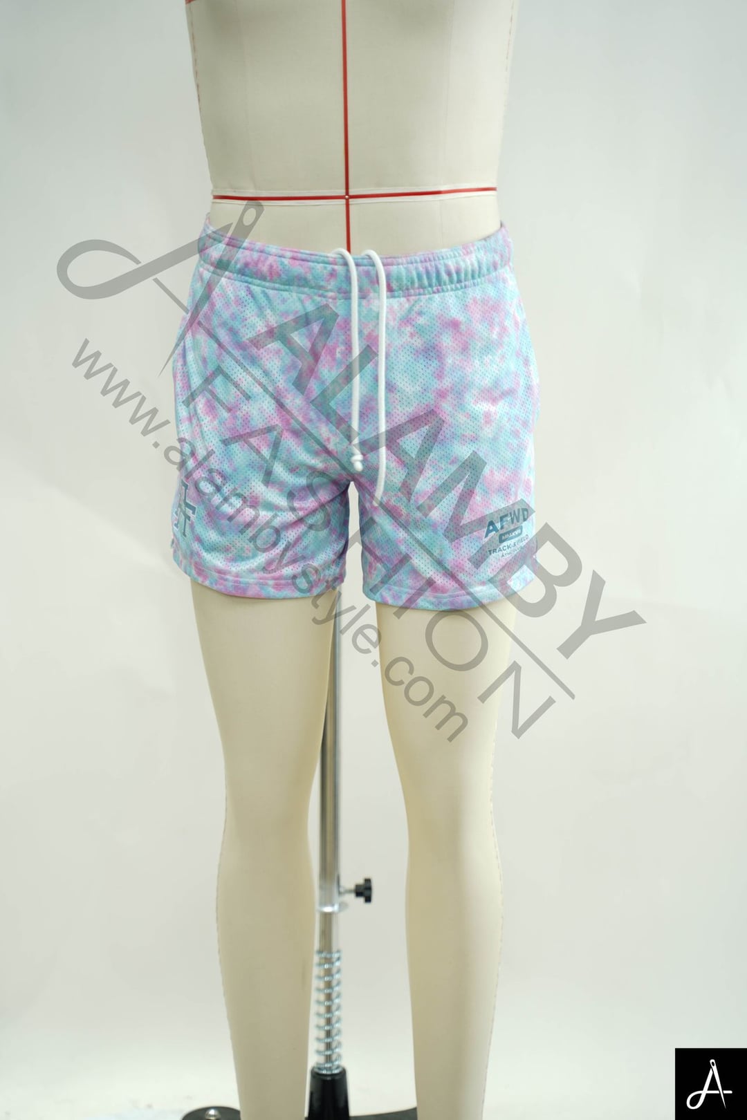 Men's Printed Beach Shorts, Elastic Waist Quick Dry Swim Trunks