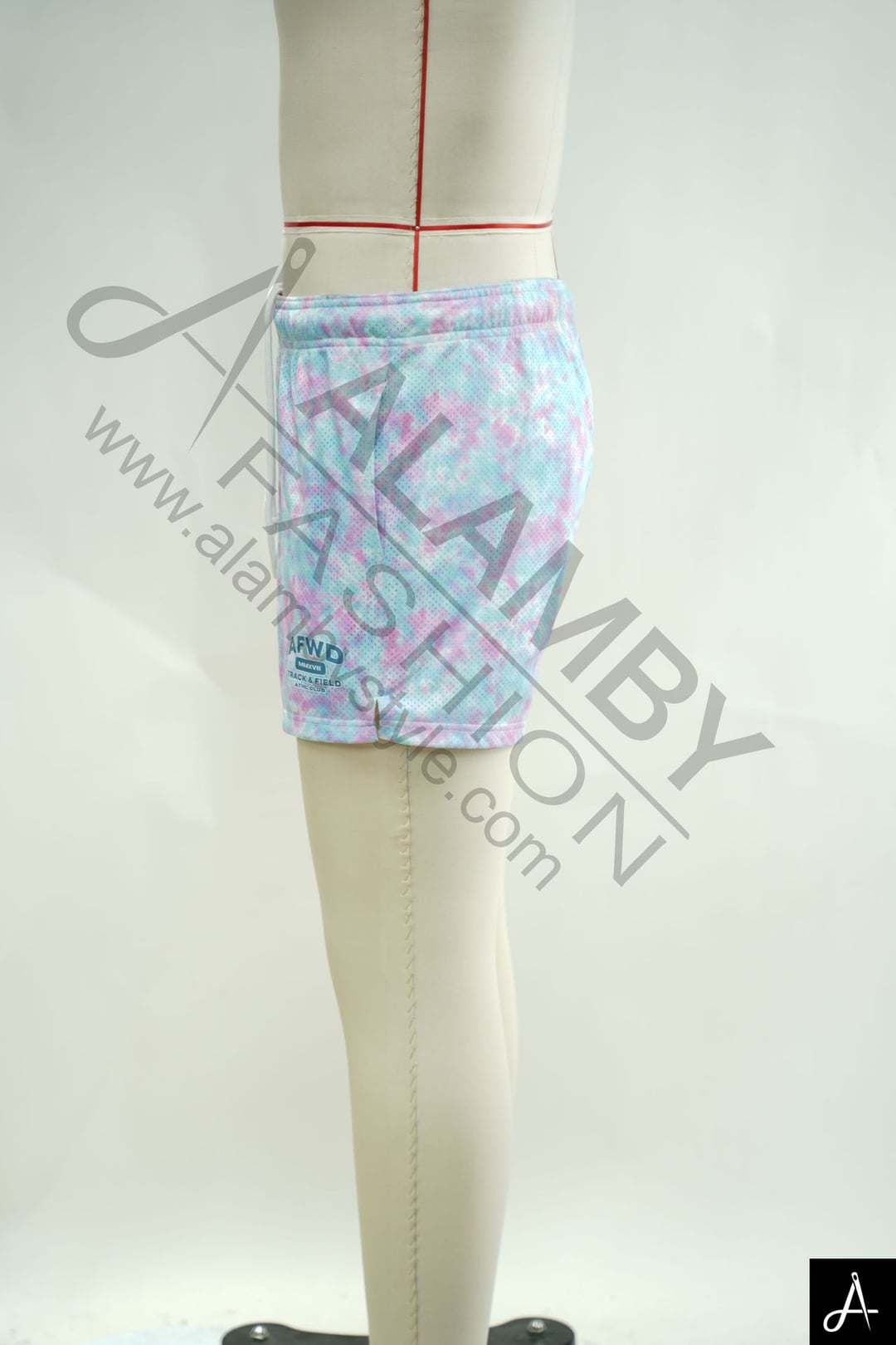 Men's Printed Beach Shorts, Elastic Waist Quick Dry Swim Trunks