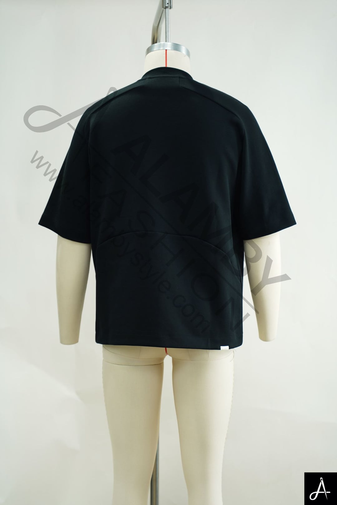 Men's 100% Cotton Crew Neck Oversized T-Shirt, Black