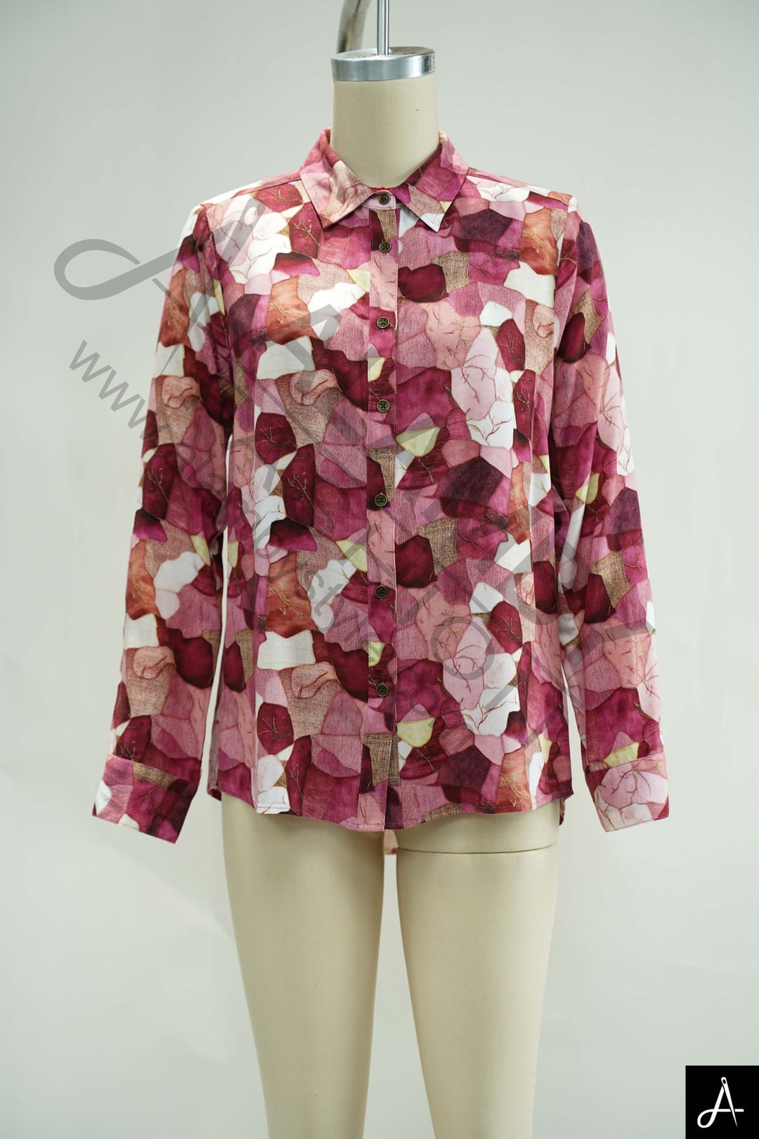 Floral Printed Long Sleeve Woven Shirt