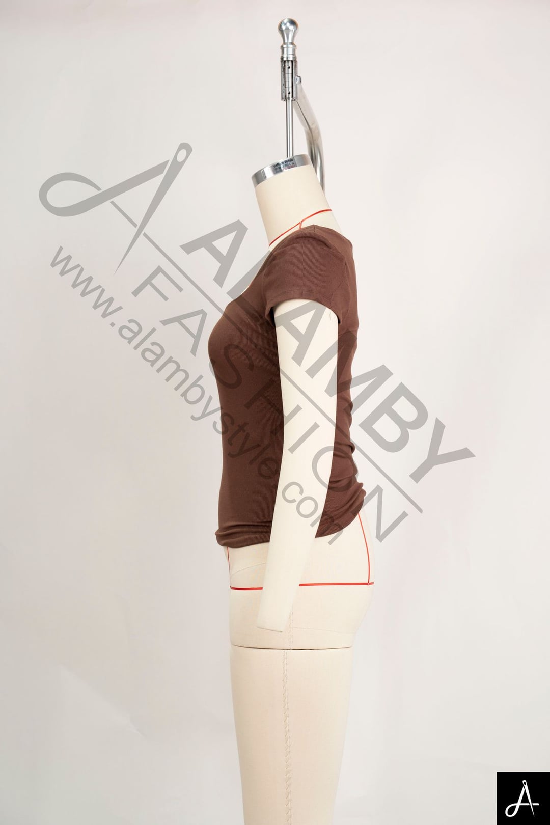 Square Neck Cap Sleeve Knit Top