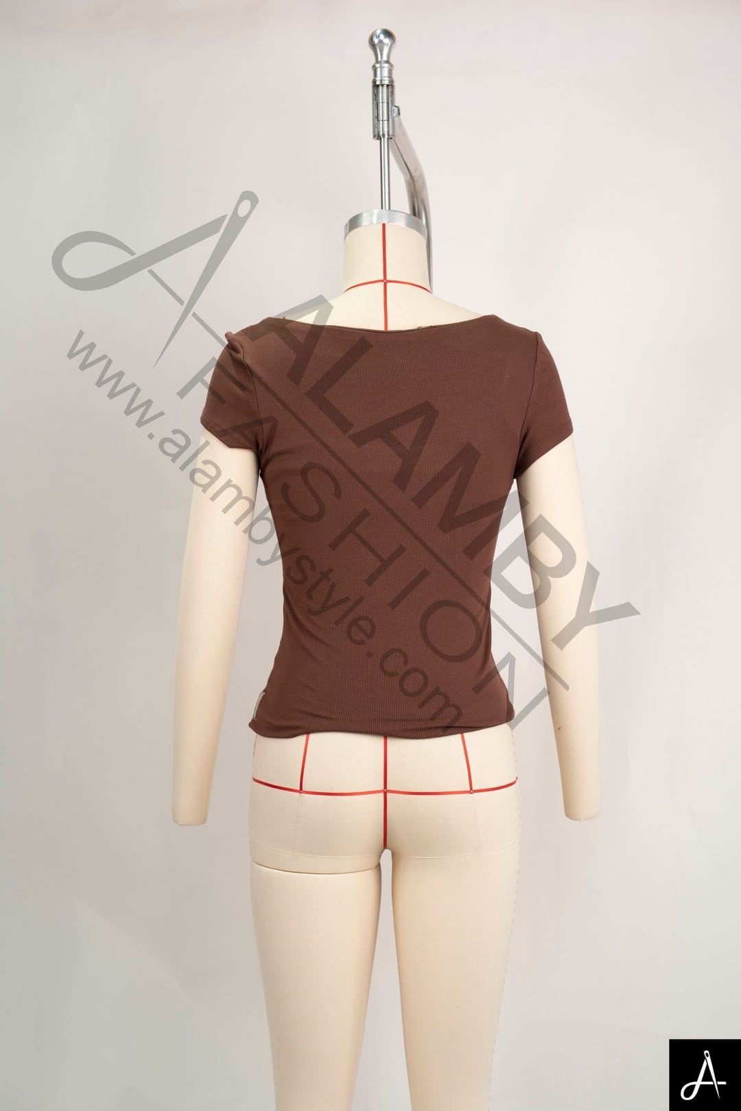 Square Neck Cap Sleeve Knit Top