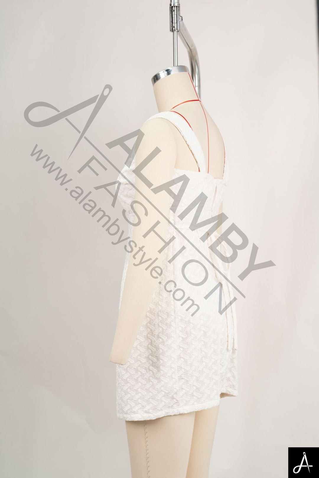 Square Neck Sleeveless Midi Dress