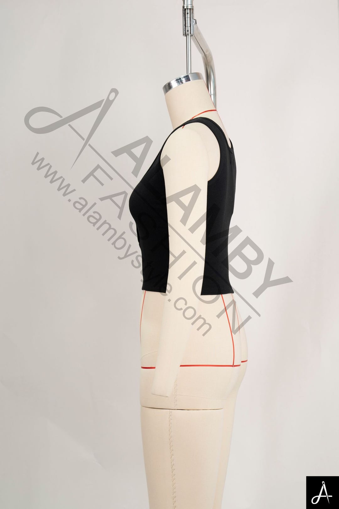 Square Neck Button‑Front Cropped Cami Top