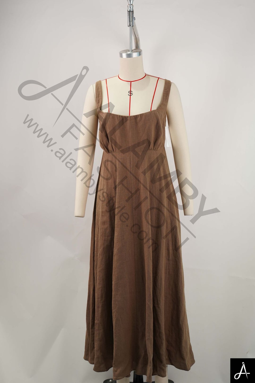 Women's Spaghetti Strap Maxi Dress