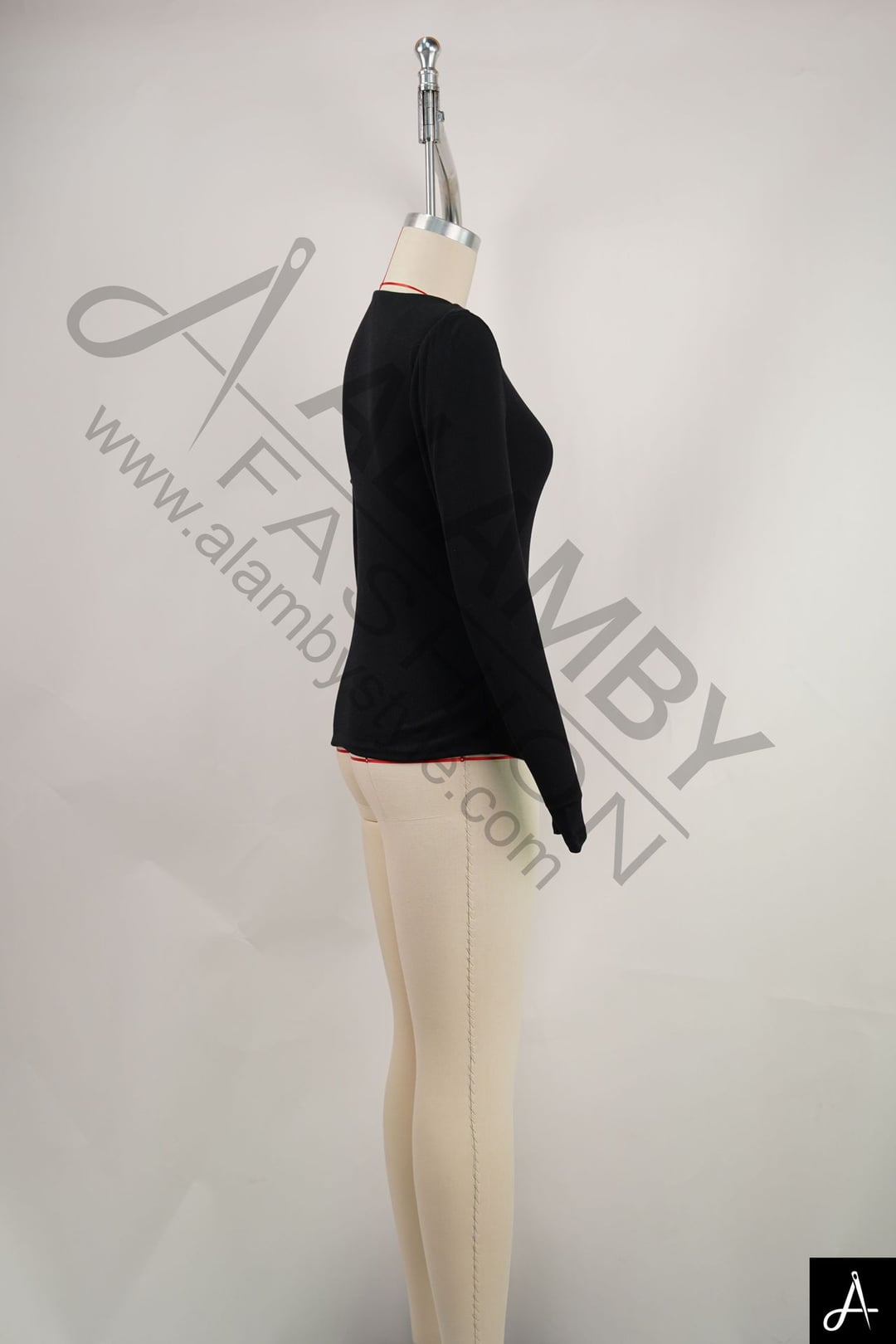 Women's Off‑the‑Shoulder Long Sleeve Fitted Top