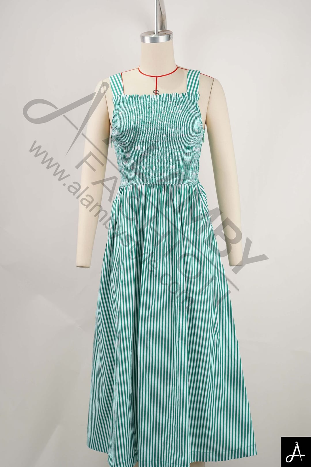 Women's Square Neck Spaghetti Strap Flowy Maxi Dress