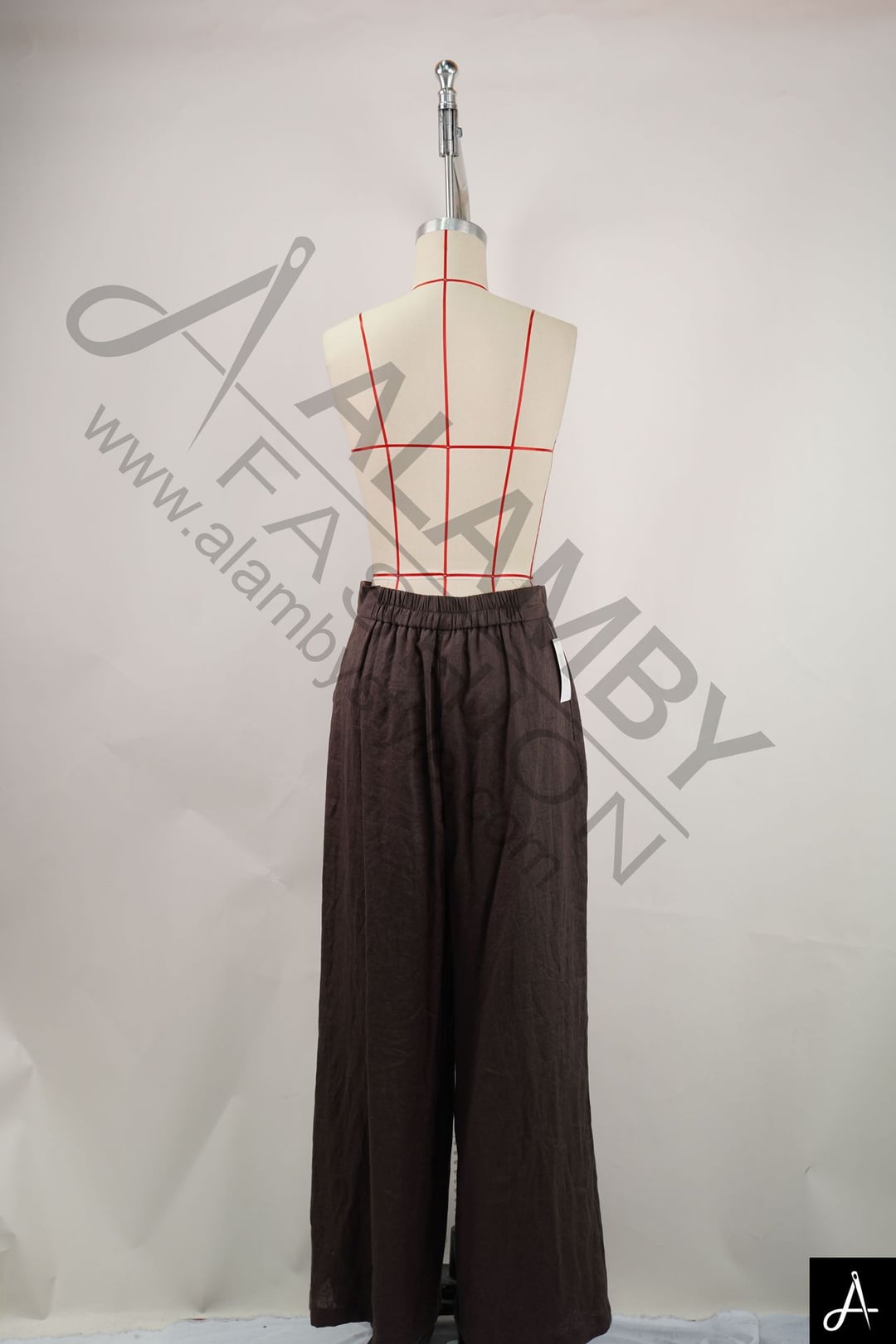 Women's High‑Waist Wide‑Leg Trousers