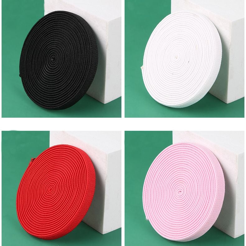 1cm Thickened Elastic Band Narrow High Elastic Soft Rubber Band