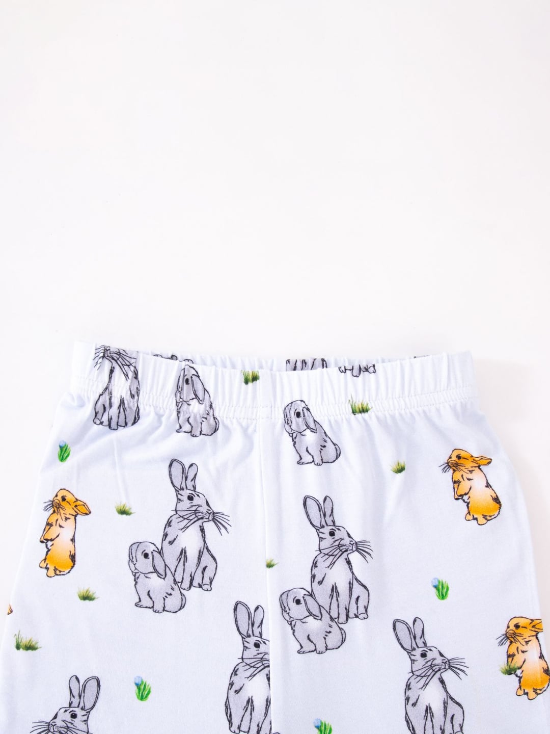 Bamboo Fiber Cute Rabbit Cool Short Sleeve Set