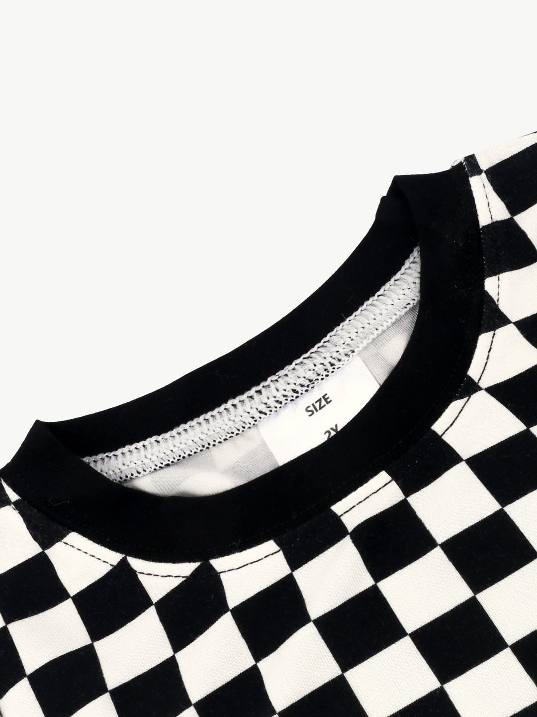 Black Plaid Print Moisture Wicking Soft Bamboo Fiber Pajamas