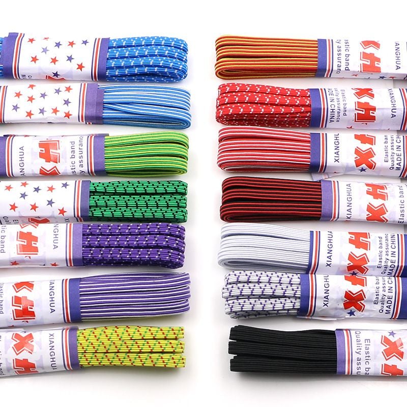 Double Layer Colorful Thick Waistband Elastic Wide Stretch Webbing