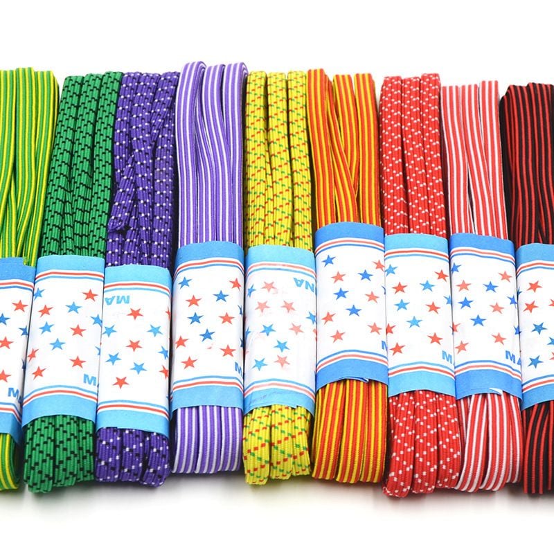 Double Layer Colorful Thick Waistband Elastic Wide Stretch Webbing
